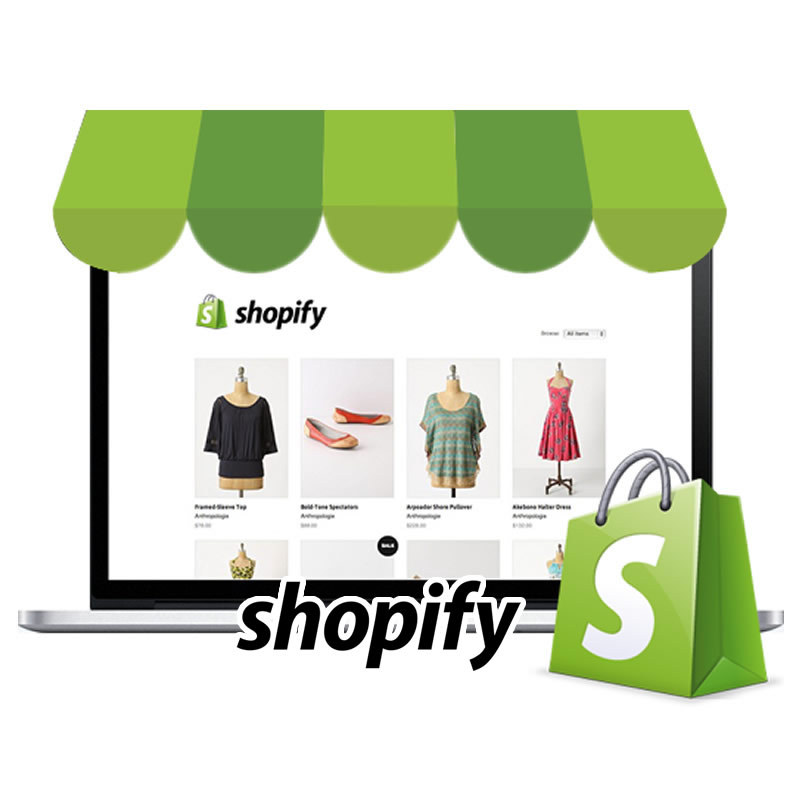 Shopify website design and development by Geografixx