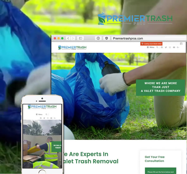 premiere trahs pros web design